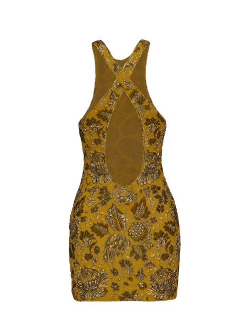Abito mini incrociato SAINT LAURENT | A002MWY4L102969